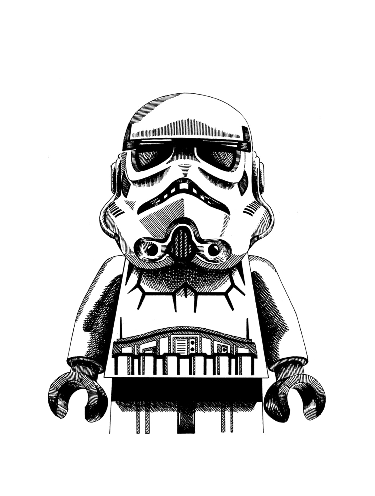 Lego Inspired Star Wars Storm Trooper