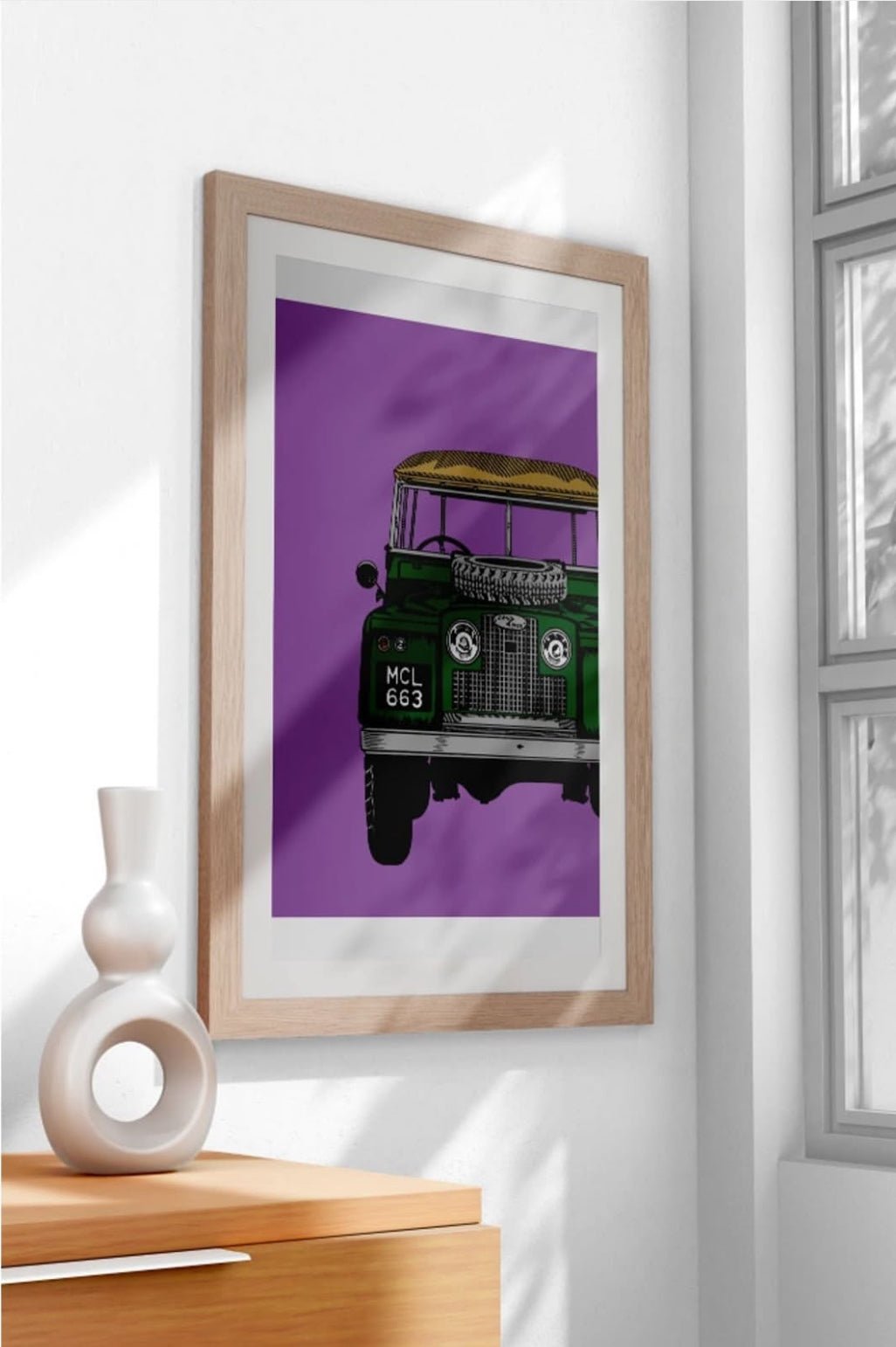Land Rover Fine Art Print