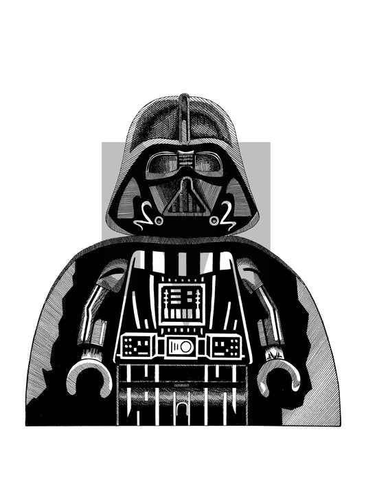 Lego Inspired Star Wars Darth Vadar