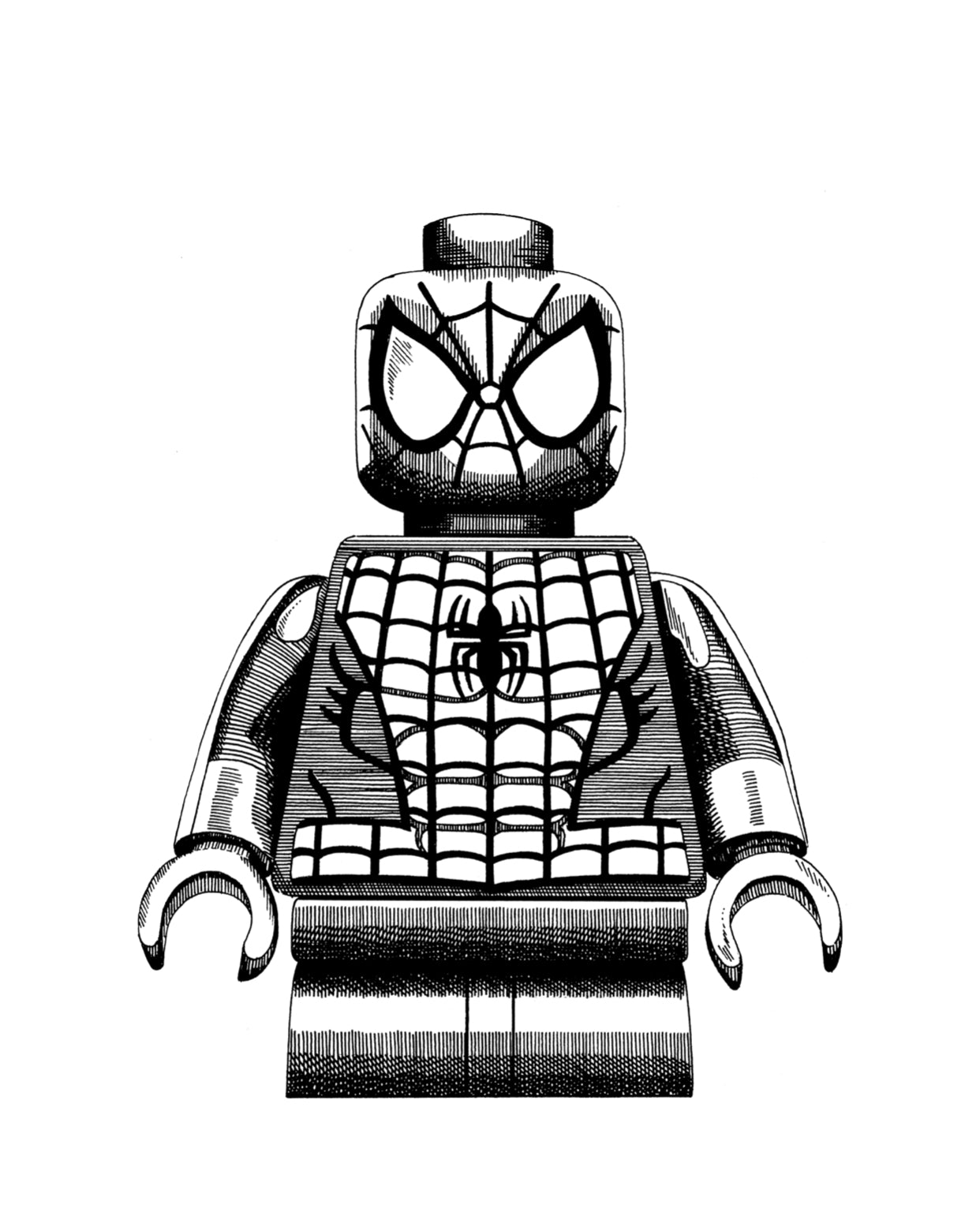 Lego Inspired Spiderman