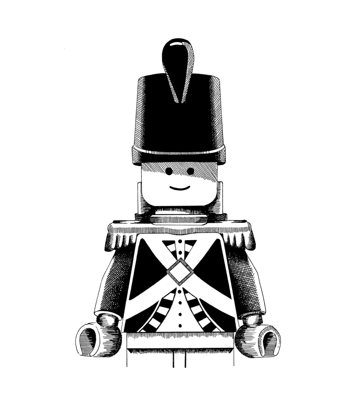 Lego Mini Figure ‘Soldier’ Glicee Print