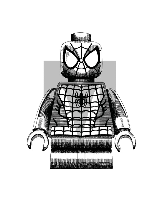 Lego Inspired Spiderman