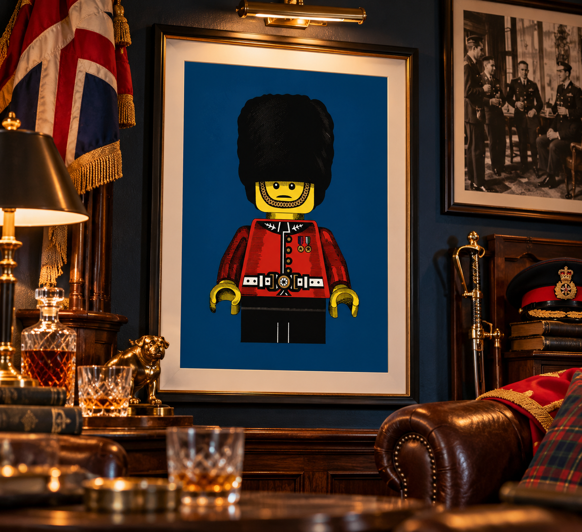 LEGO Minifigure King’s Guard – Colour Art Print