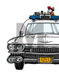 Ecto-1 Limited Edition Art Print