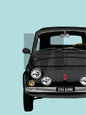 Fiat 500 Art Print