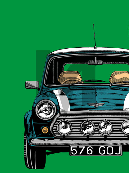 Classic Mini Fine Art Print