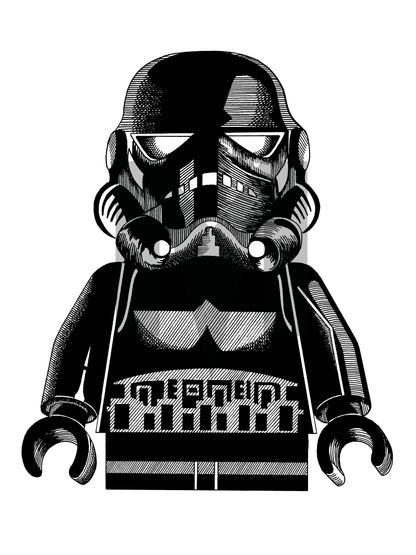 LEGO Star Wars ‘Shadow Trooper’ Art Print