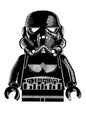 LEGO Star Wars ‘Shadow Trooper’ Art Print