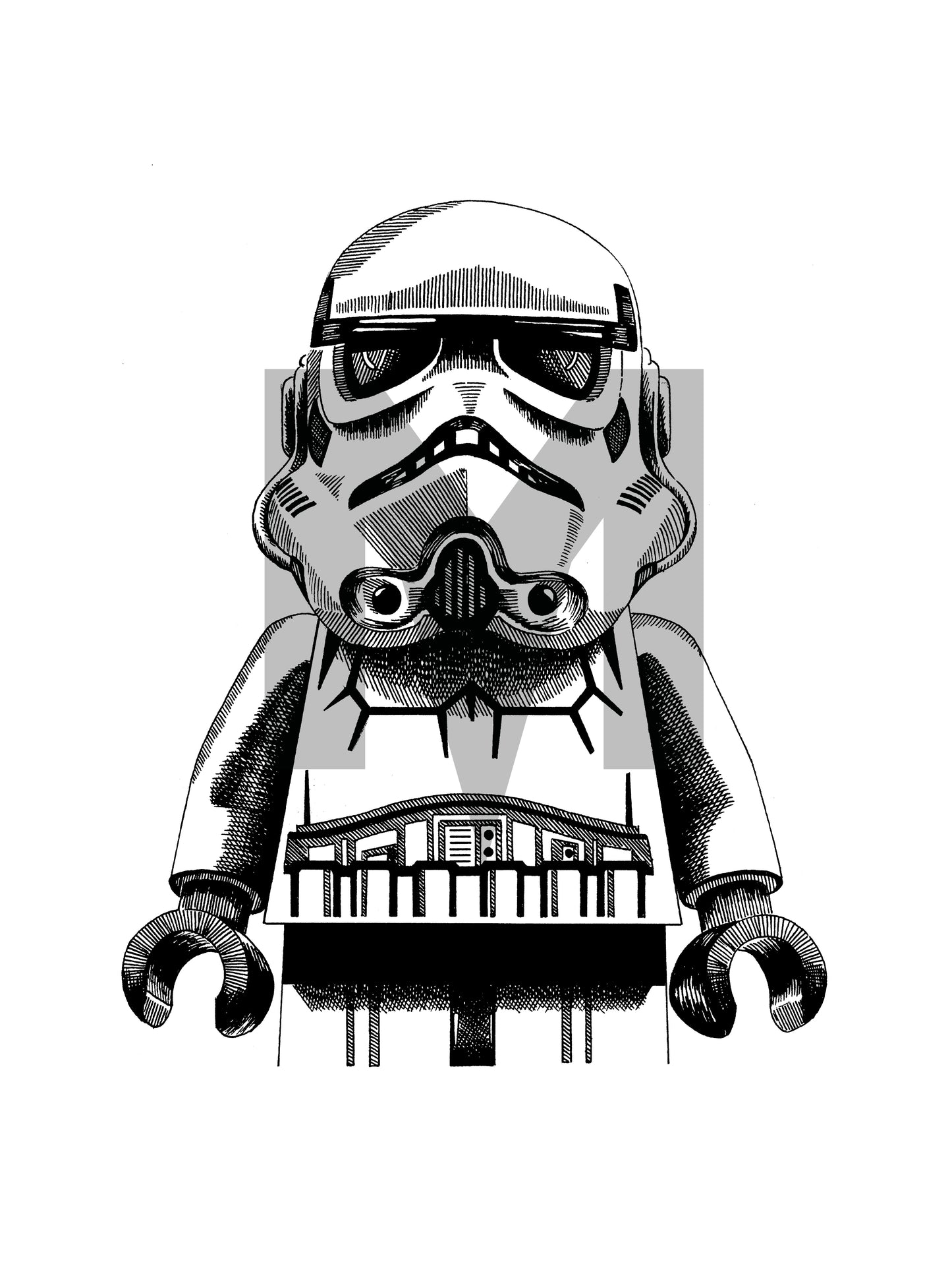 Lego Inspired Star Wars Stormtropper